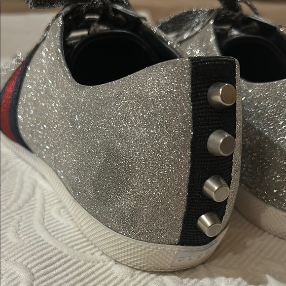 Gucci Bambi Sneakers glittery Retro-Inspired Design. Men’s size 11. Nearly new. - Picture 5 of 16
